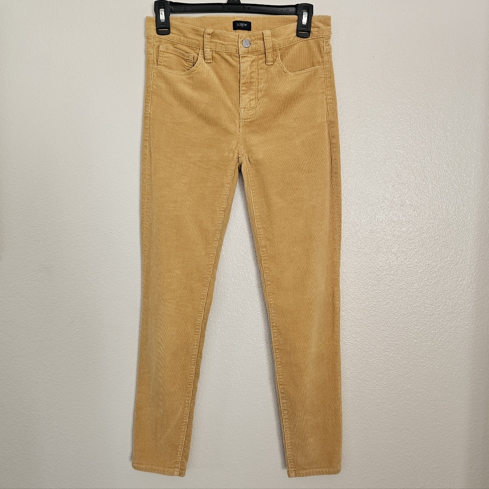 J. Crew Skinny Micro Courdoroy Pants